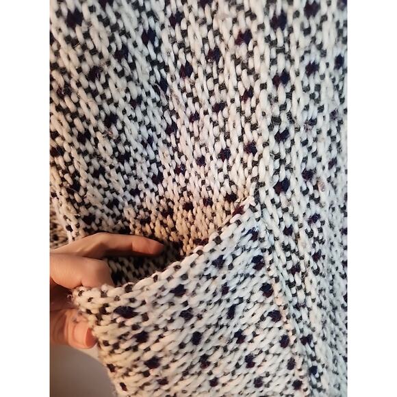 Vintage CCH Import Button Up Handknit Fair Isle Wool Jacket Cardigan Sweater M/L - Picture 6 of 7